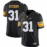 Iowa Hawkeyes 31 Anthony Hitchens Black College Football Jersey Dzhi,baseball caps,new era cap wholesale,wholesale hats